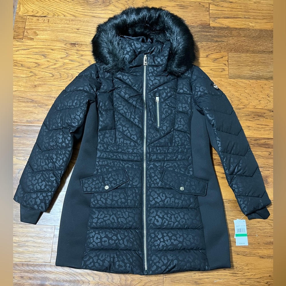 Michael Kors women’s jacket size Large Brand new with tags black